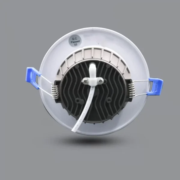 Đèn LED Downlight âm trần viền vàng 7W E110 90/7 7
